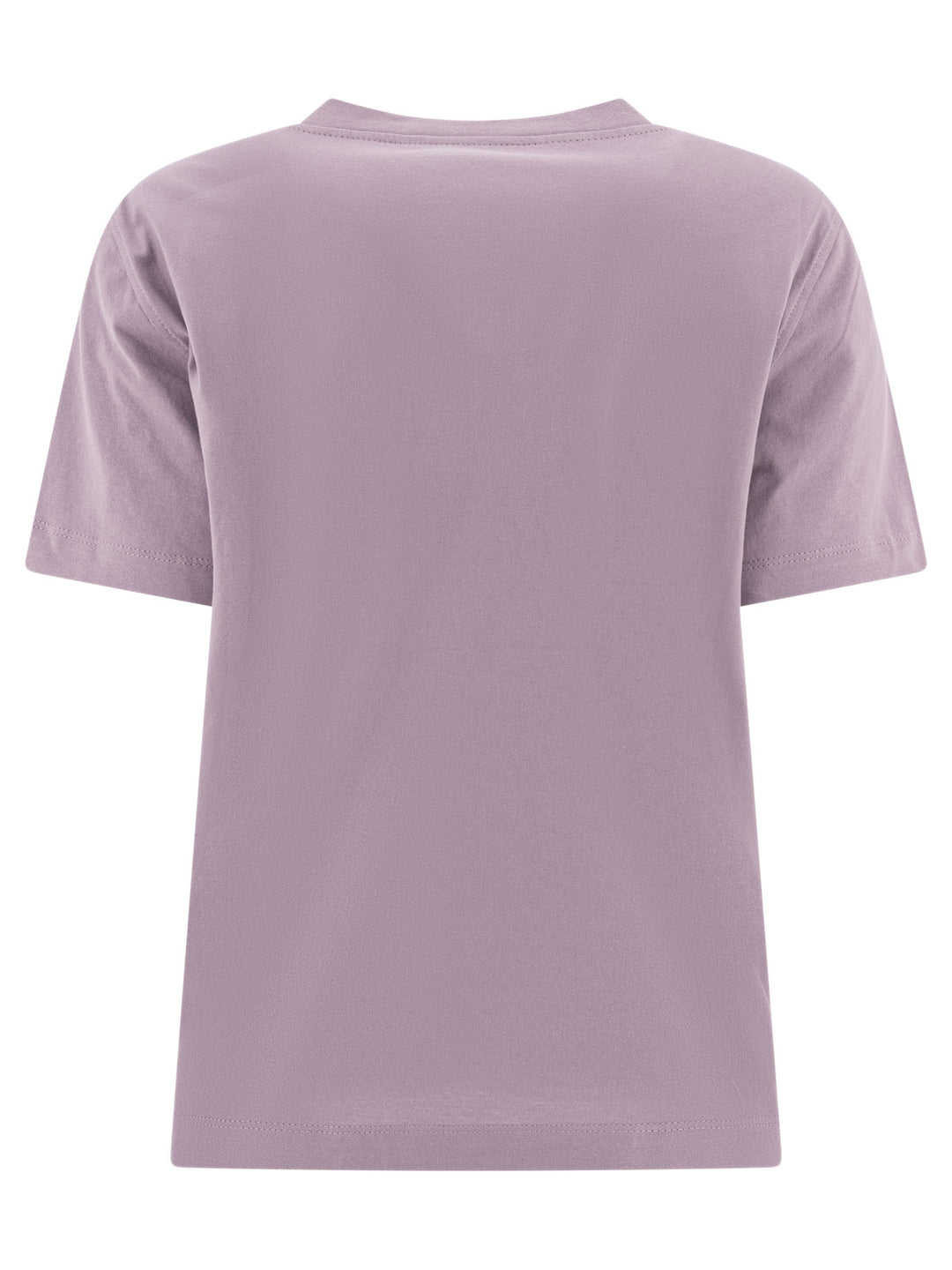 Brunello Cucinelli Cotton Jersey T-Shirt With Shiny Pocket Detail T-shirts - Purple | bc2cbca17b318b7cde642efc0119294fe4d35629