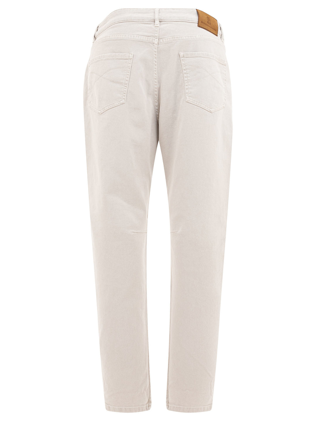 Brunello Cucinelli Five-Pocket Leisure Fit Pants Jeans - Grey | 3bf071a933b3324cee32046fa1aa58d2f221c00e