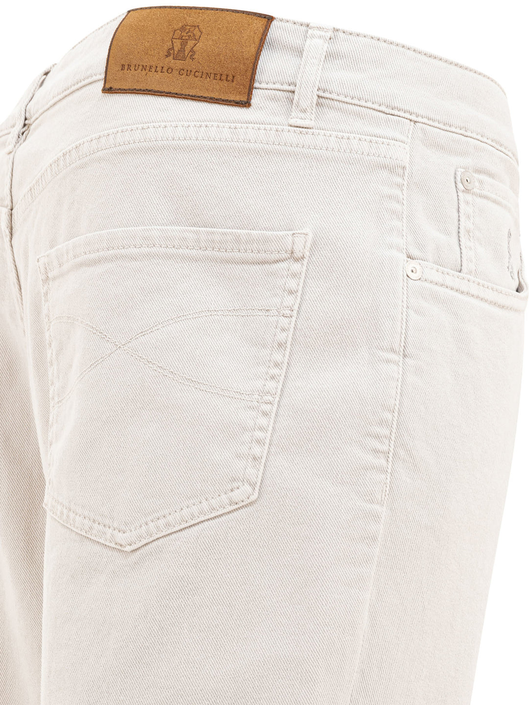 Brunello Cucinelli Five-Pocket Leisure Fit Pants Jeans - Grey | 093f04128db0f433b671cb4488cefad033cd4edd