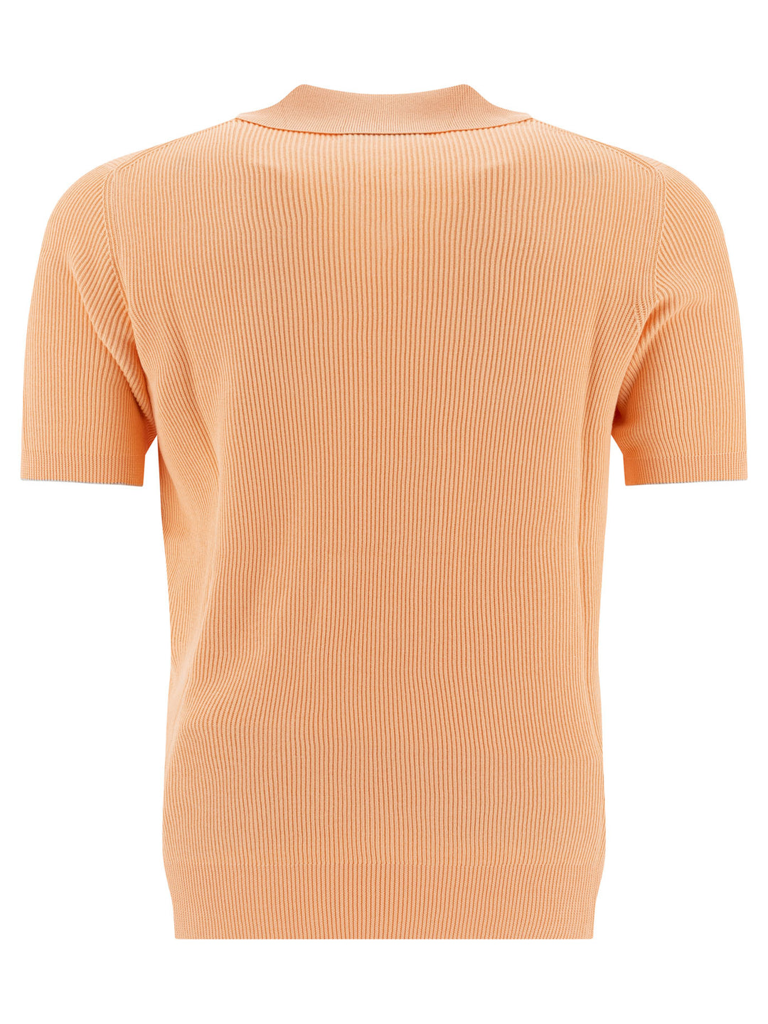 Brunello Cucinelli Linen And Cotton Polo Shirt Polo shirts - Orange | 193d483a8aad5ed85e695c843a440a474d812049