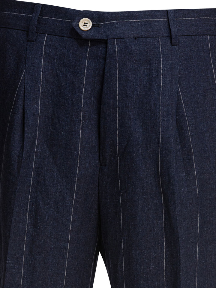 Brunello Cucinelli  Trousers - Blue | 78355bfc91afce6f302504a54fca4c1bd90bd0e6