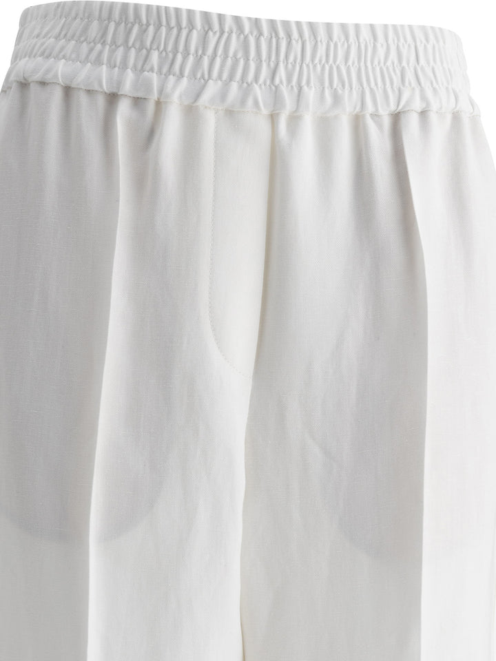 Brunello Cucinelli  Trousers - White | db5d76628c01e4fda848465b4d3df6b56088ce89