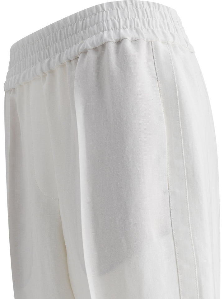 Brunello Cucinelli  Trousers - White | 13e74bf91b390387d5d5bf253bbc4e4d0a7852b4