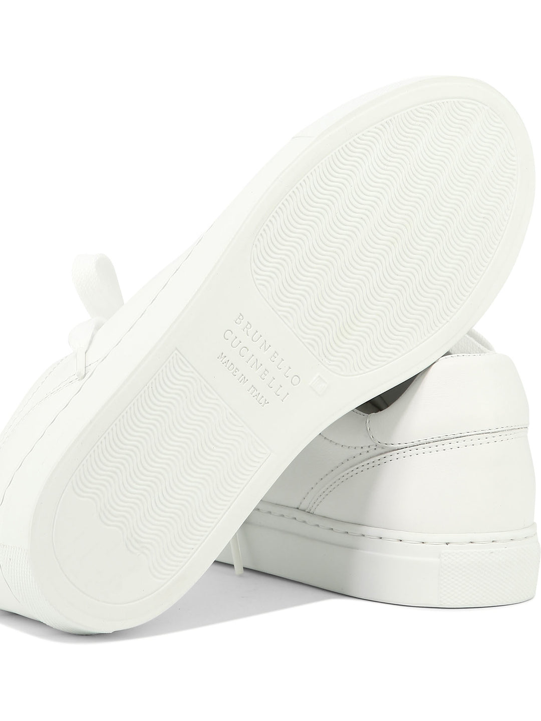 Brunello Cucinelli Mat Calf Sneaker With Precious Detail Sneakers & Slip-On - White | 690ae3036720952fa0b2f24b3b9d50e92699bf81