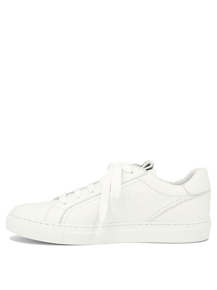 Brunello Cucinelli Mat Calf Sneaker With Precious Detail Sneakers & Slip-On - White | 3bdd9572b21e5249ee88f7c01807338ca5a8b14a