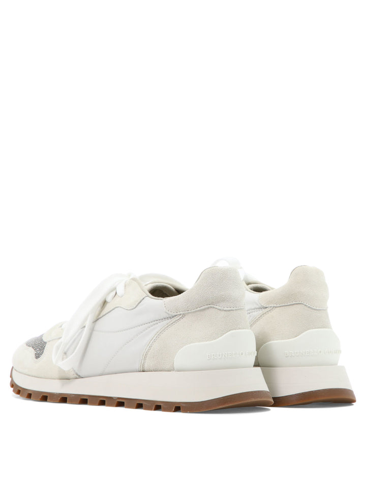 Brunello Cucinelli Runners Sneakers & Slip-On - White | 89d61e6e5a7374f78485643760bcae9a7ef54a4a