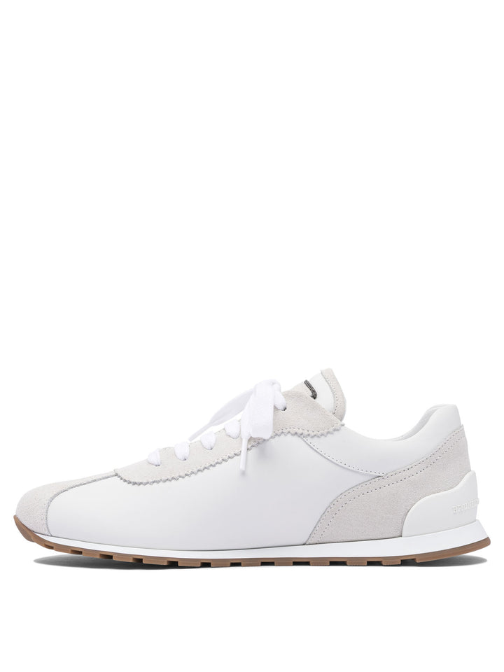 Brunello Cucinelli Runners Sneakers & Slip-On - White | 4f9e1fa77a8dd9e40f1e2aa3d424b21ef475e26b