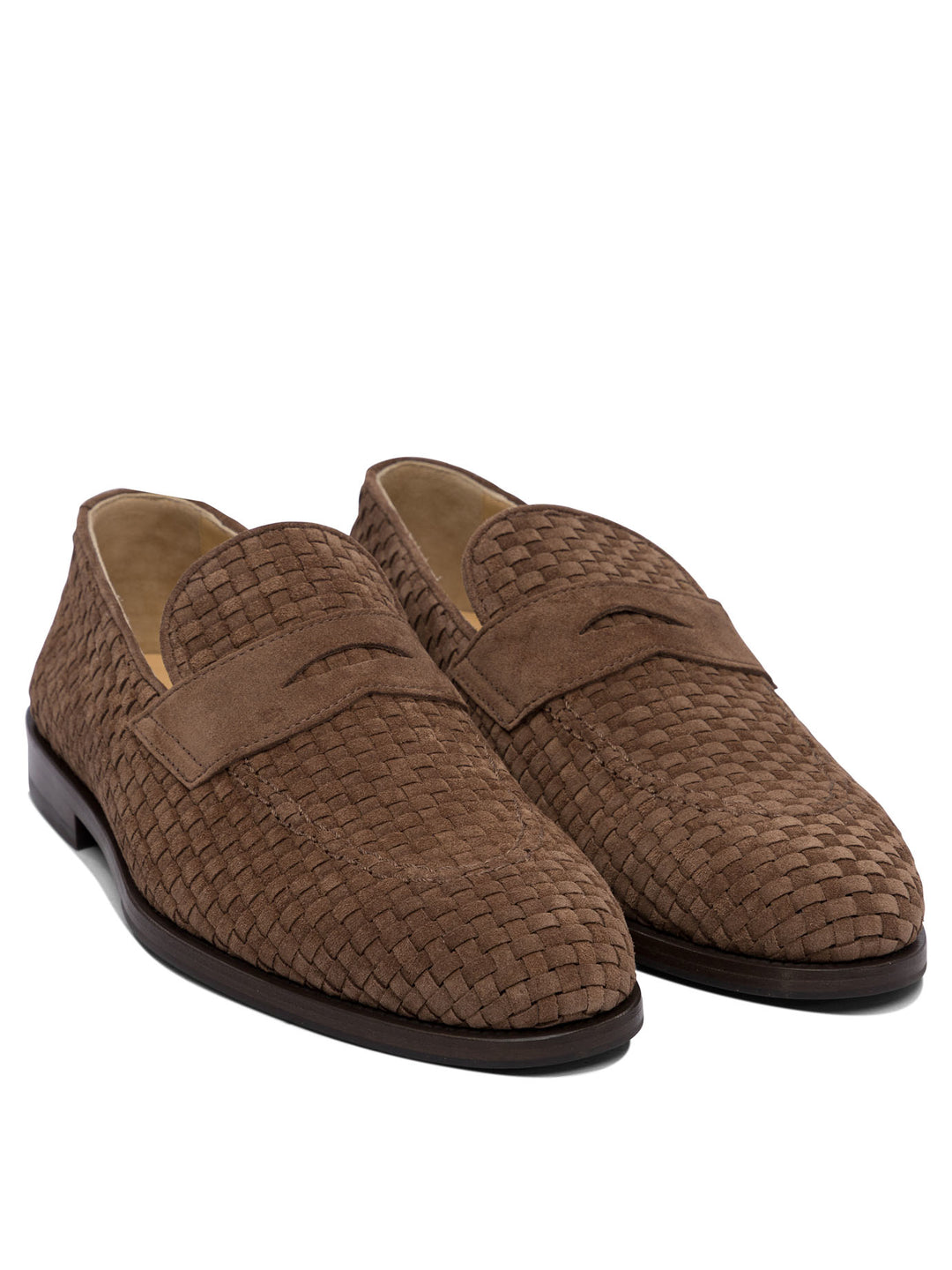 Brunello Cucinelli Penny Loafers & Slippers - Brown | 821db4c14f53ddfc4d552026e6e1b738598a4916