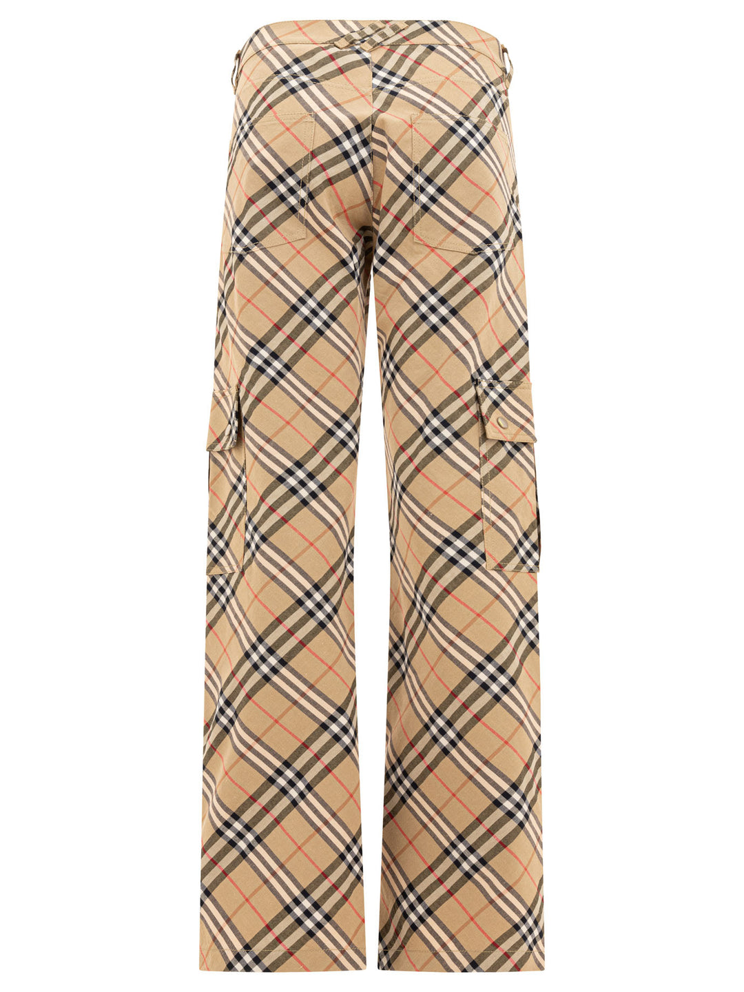 Burberry Check Trousers - Beige | 652e2c4950e47b8ba48ff061dcb9481b24e0253a
