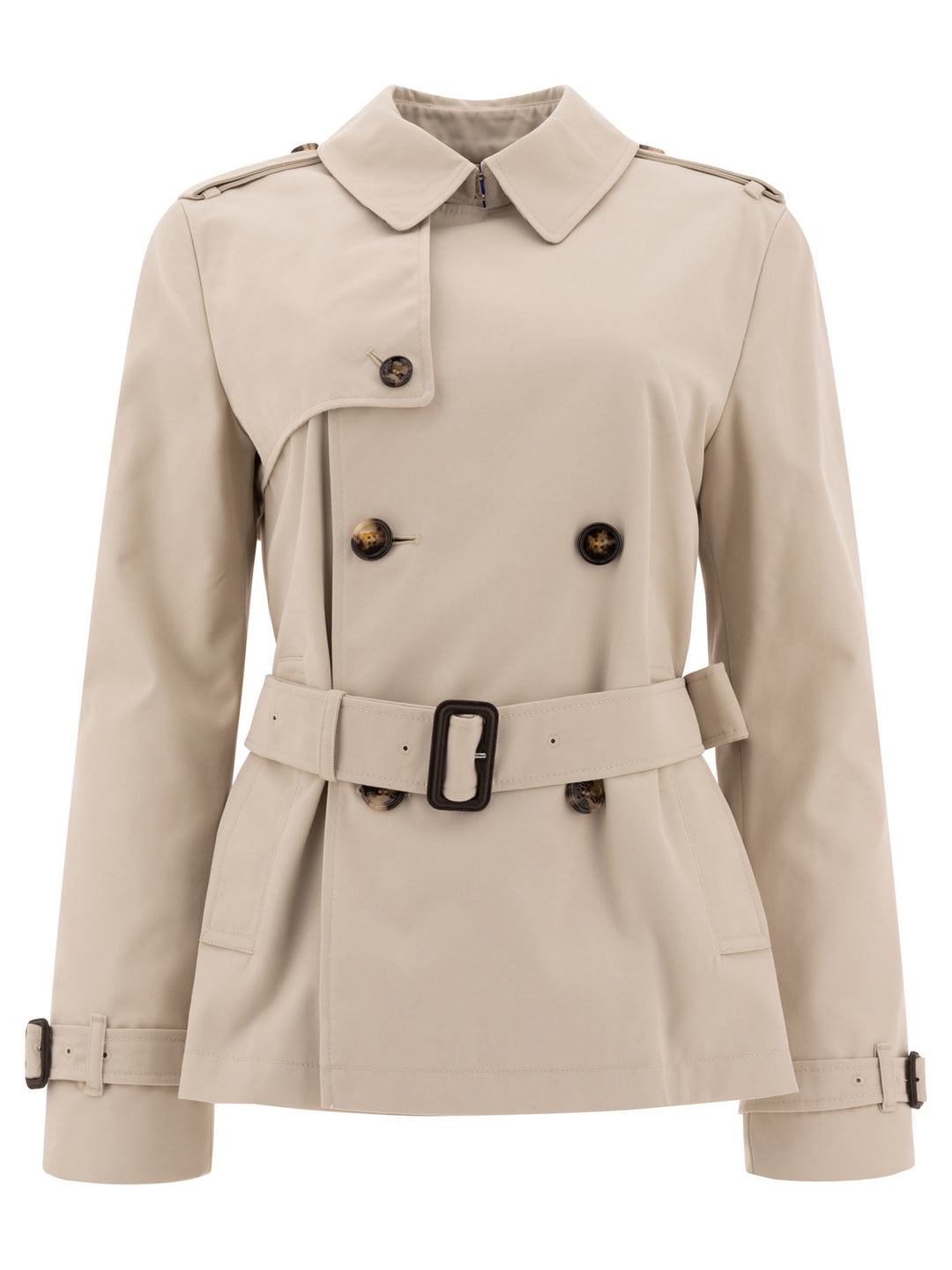 Burberry Cotton Blend Trench Jacket Jackets and Coats - Brown | 5df501d9f762cfa2da12026f0e8d364aa089a4e5