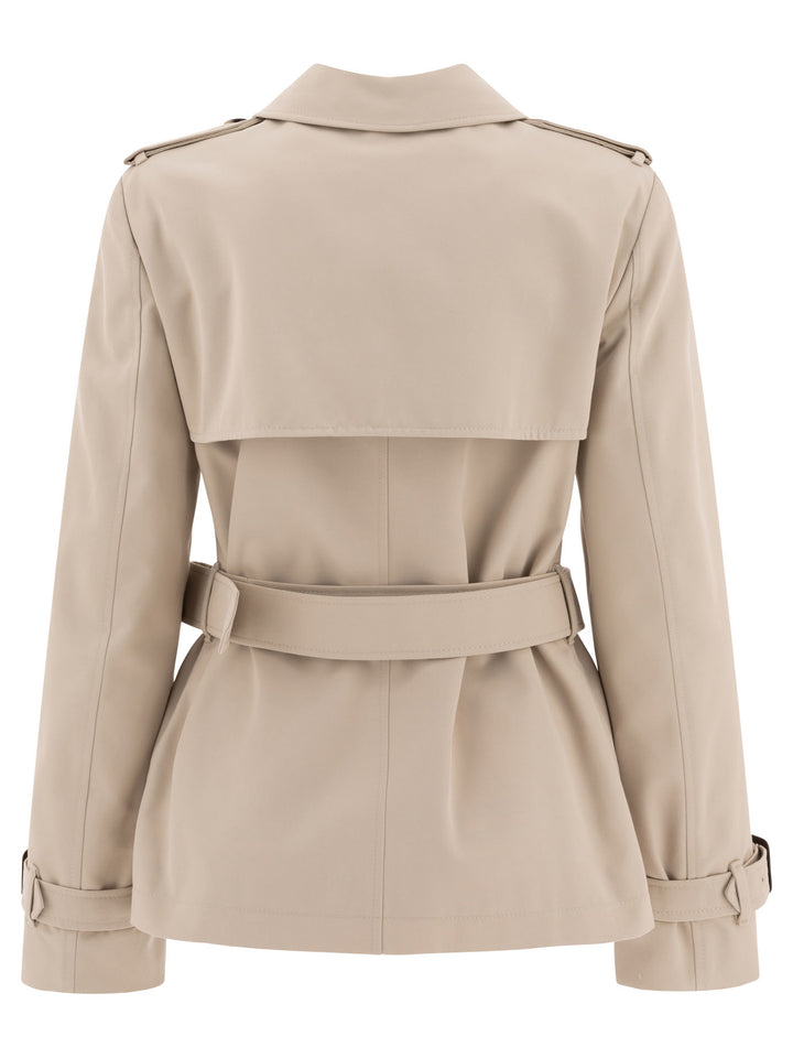 Burberry Cotton Blend Trench Jacket Jackets and Coats - Brown | 5b7767e9e7f95903465c74e9a8da2e2075fdc0f5