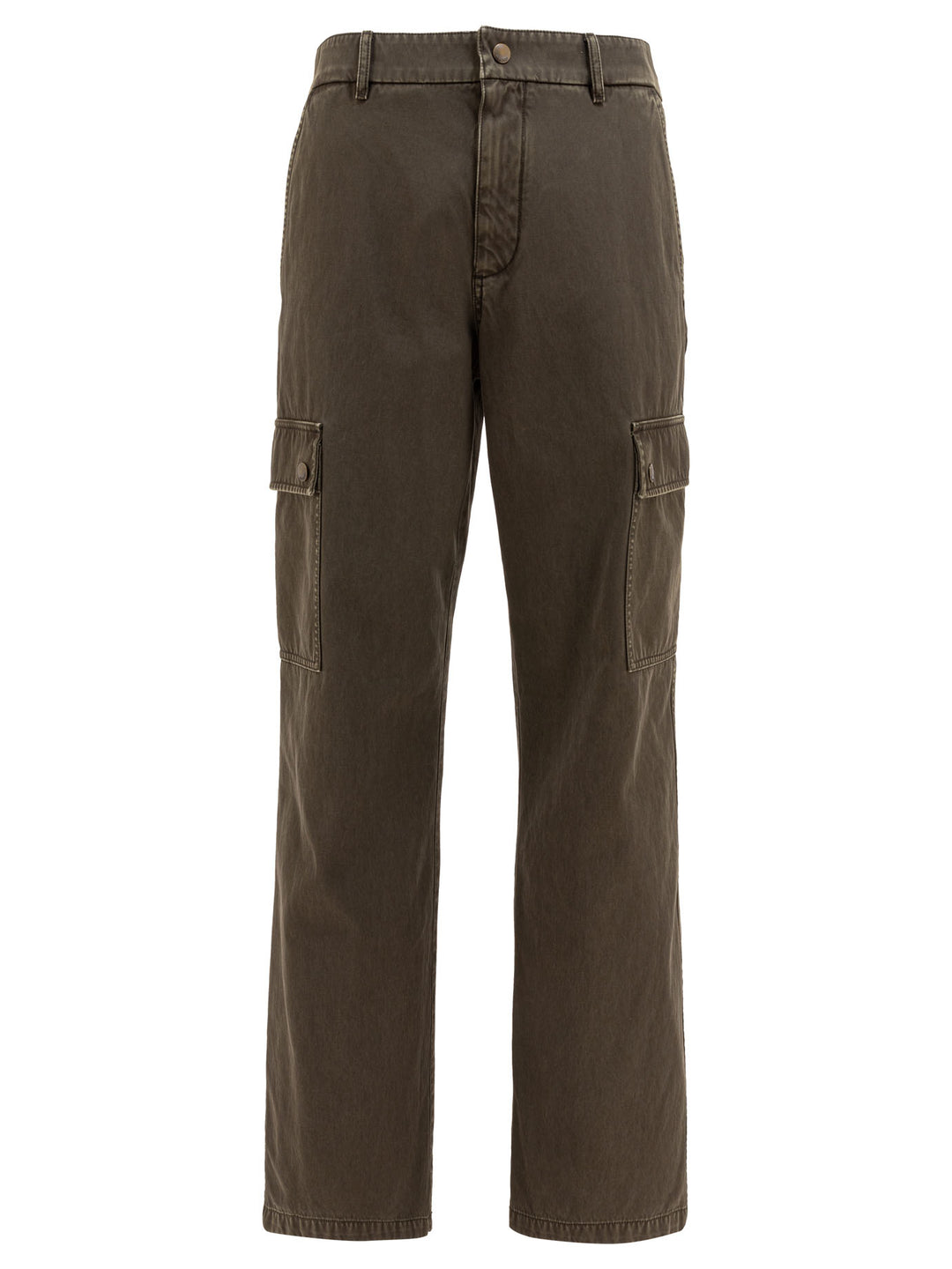 Burberry Gabardine Cargo Trousers - Brown | 27e77e52c4526a646436e48da4129b06453c3a3d