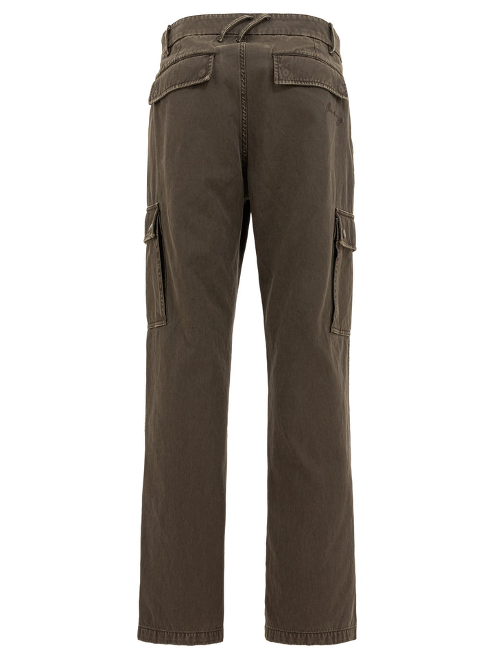 Burberry Gabardine Cargo Trousers - Brown | 083d0d9e3b999a592aa6ddff03b61bf99c0c5a10