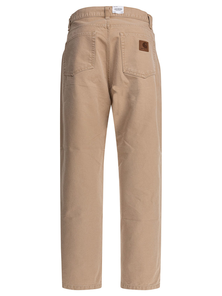 Carhartt Wip Landon Jeans - Beige | de1636206d31f645247f020e429616ee96aaa524