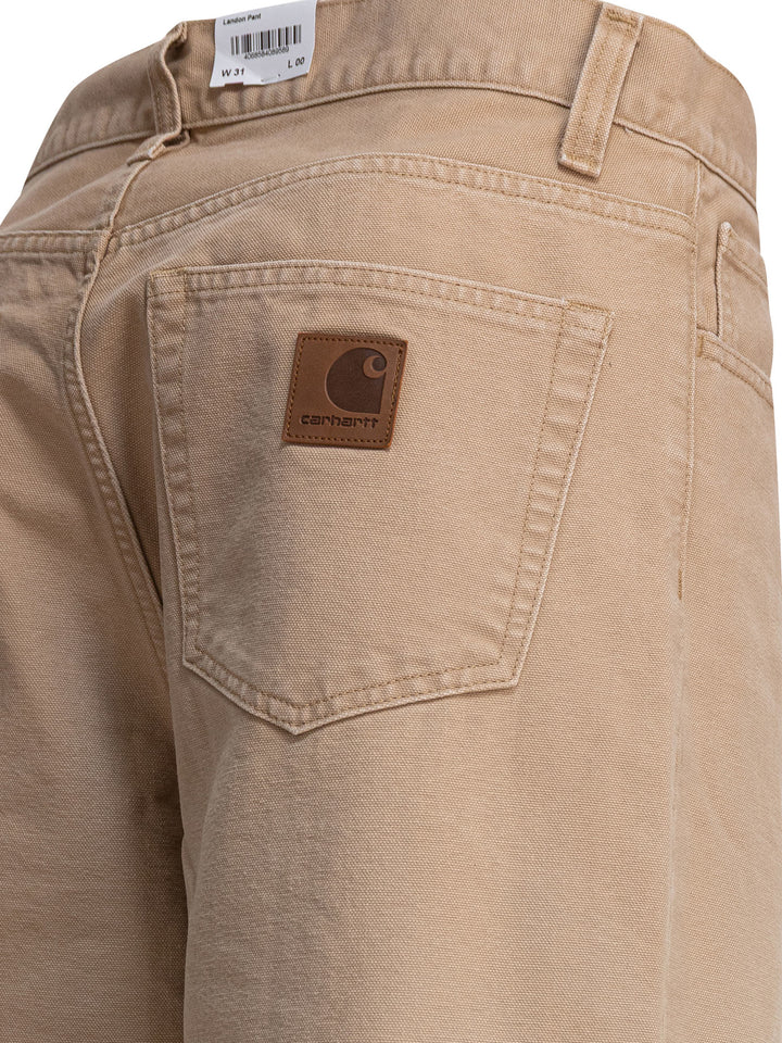 Carhartt Wip Landon Jeans - Beige | 8e3a5df9ab7d0f39a8c205d3f33b6a18b036415a