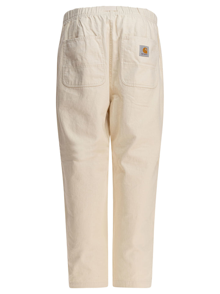 Carhartt Wip Crawford Trousers - Beige | 7adfe149db603d1f8808e4a543b3cd40694c26ca