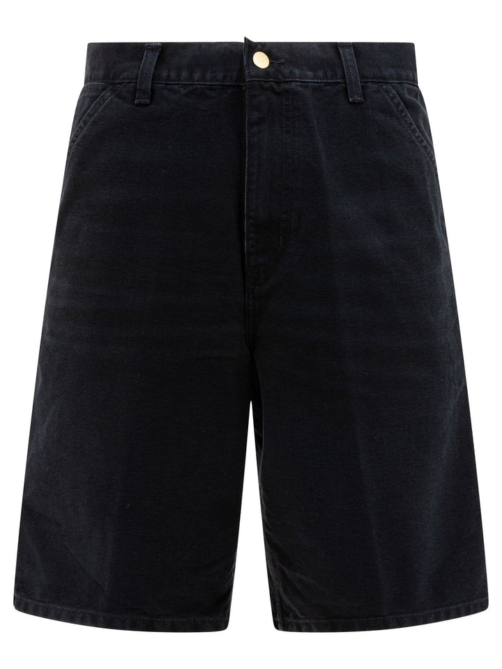 Carhartt Wip Single Knee Shorts - Black | 5b3cf5ca9ac1e5e1d0c6323a1a59461fb2390609