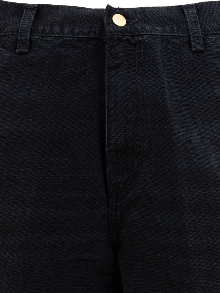 Carhartt Wip Single Knee Shorts - Black | 79e3307a9ea691ead7e590a3f43196fb266dc571