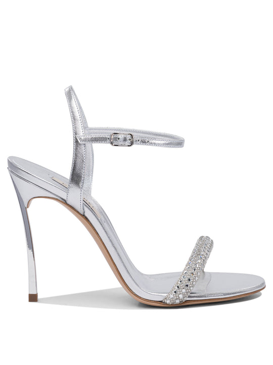 Stratosphere 100mm Sandals Silver