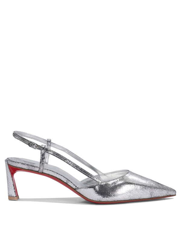 Heeled Shoes Silver