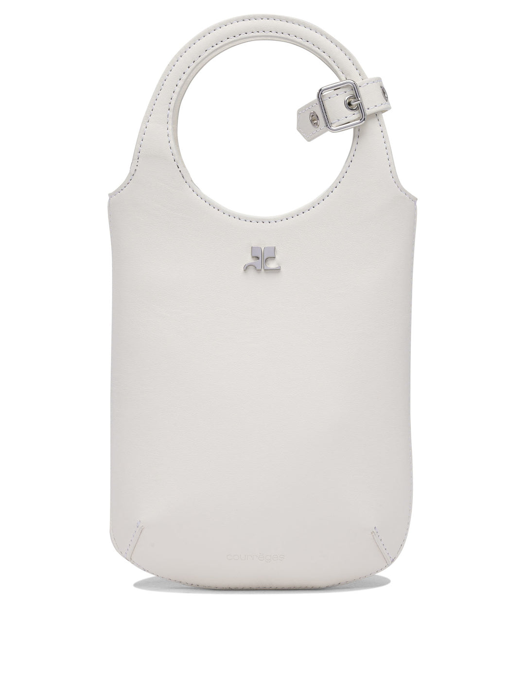 CourrèGes Slim Handbags - White | da87c9e9017efb1db70f769296a4f030c0ec01f7