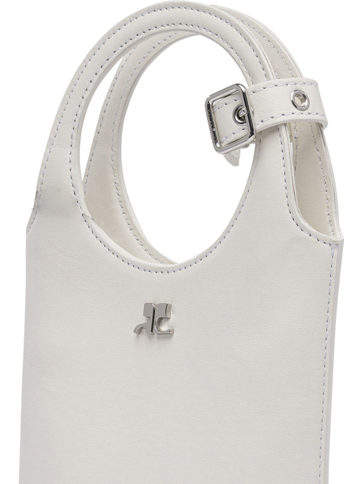 CourrèGes Slim Handbags - White | bd2ca46b1759c58849c38c37db70eb65ca4fd0a5