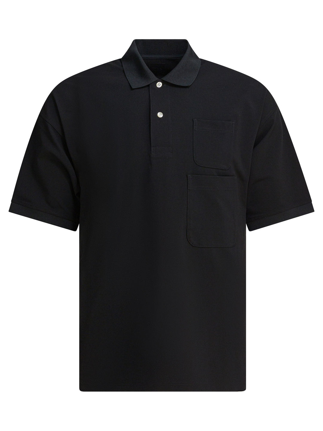 Daiwa Pier 39 Polo Shirt With Two Pockets Polo shirts - Black | 003c7dc62f94f2a871d36b7a71304eacd6e663e4