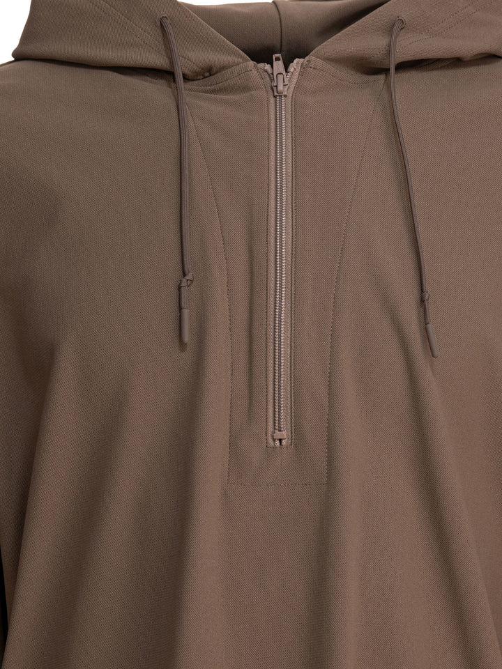 Daiwa Pier 39 Half Zipper Hoodie Sweatshirts - Beige | db0a94411457a89c58e5752e72e0e526d0ebc688