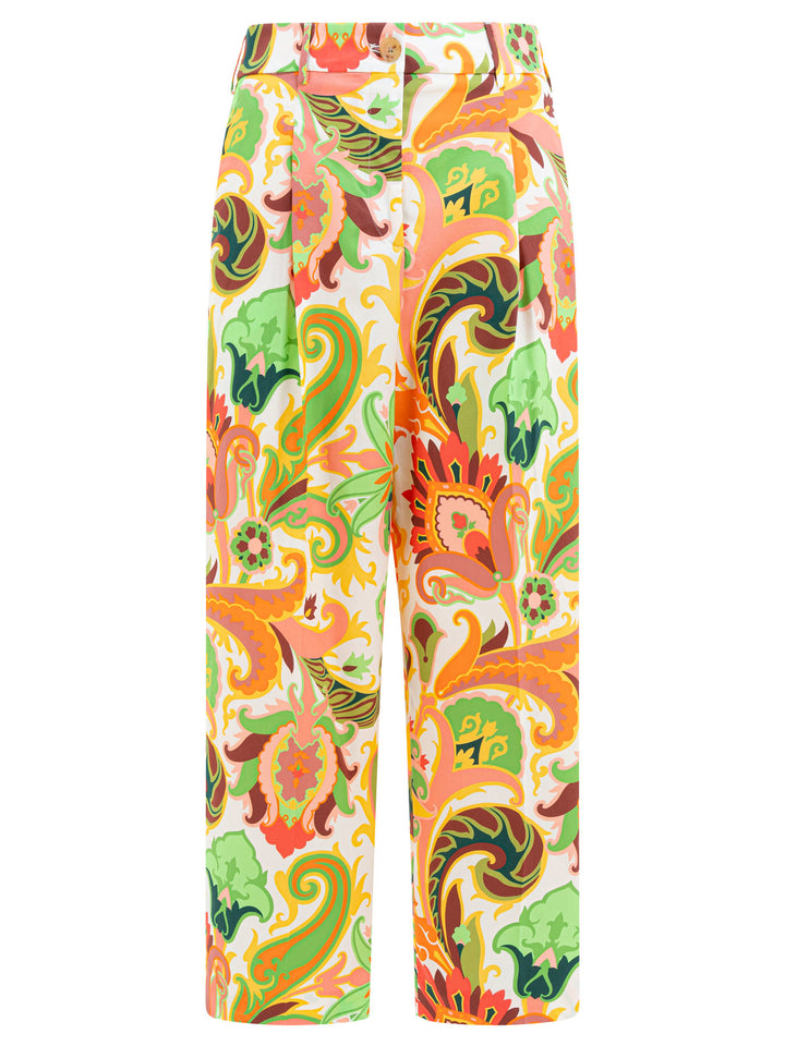 Etro  Trousers - Green | 809957af65cf1b5048b143067c17ae58267964a0