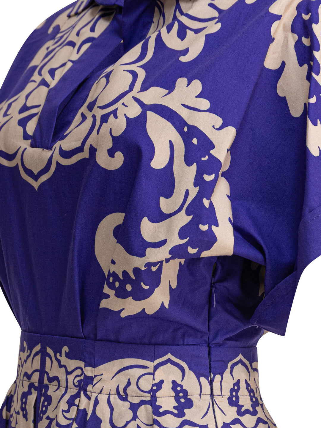 Etro Cotton Flared Dress Dresses - Blue | 0393e2a94906eb6b88ea01c0684bdf551bd26c54