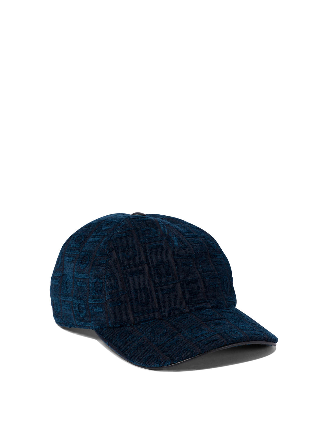 Ferragamo Velvet Trucker Hat Hats - Blue | 2a5f0755cfc76234c527cc5bf918f960fae71d6a