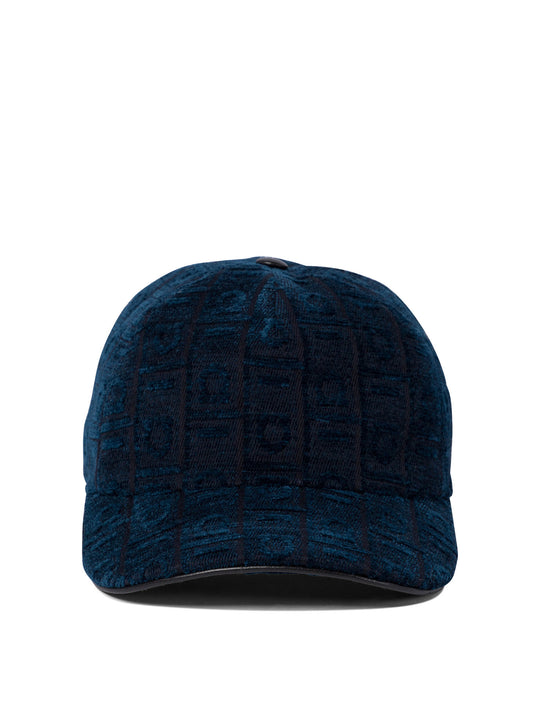 Velvet Trucker Hat Hats Blue