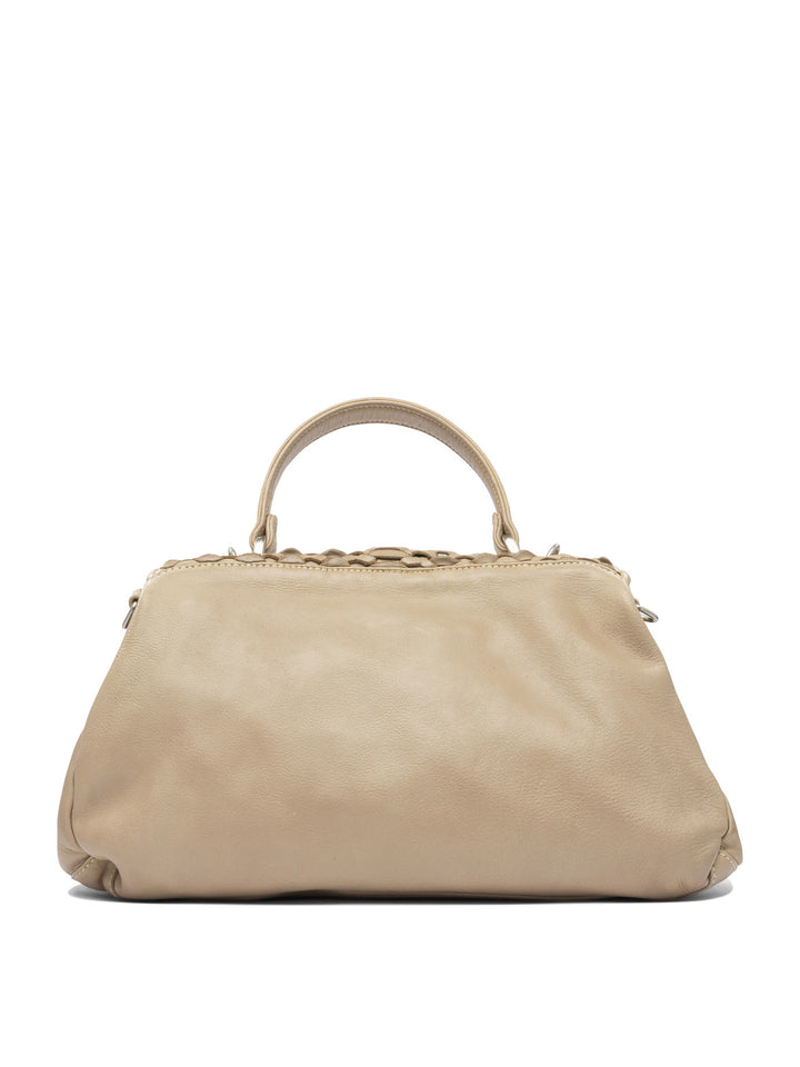 Giancarlo Nevola  Shoulder Bags - Beige | 8f680b2648037f781c1ea1cf8638ebe9299ad5d1