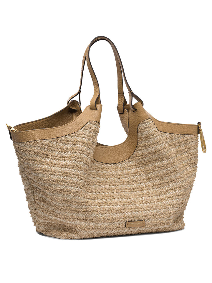 Gianni Chiarini Dua Shoulder Bags - Beige | 92c3ba0d42aabe1183636a41badd603941ae1136