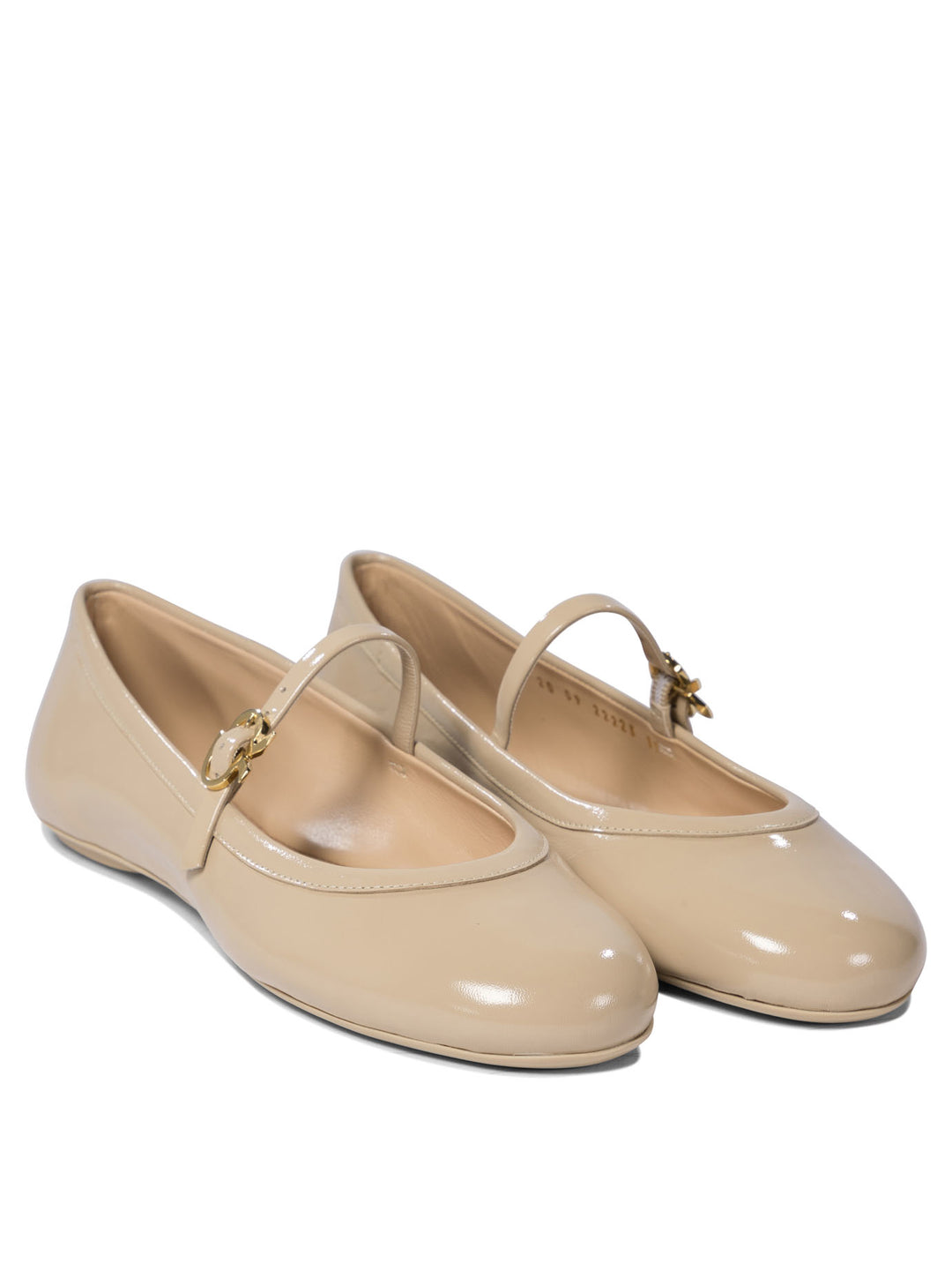 Gianvito Rossi Carla Ballerinas - Beige | 829c807812dff6f535c32a1157dc129e9a1e3141