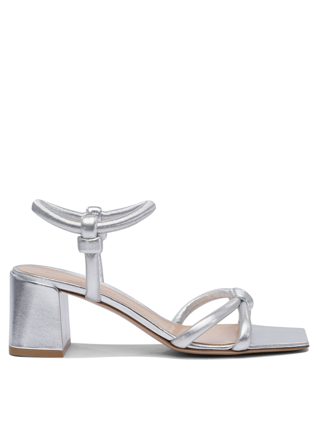 Gianvito Rossi Juno 55 Mm Sandals - Silver | 63e0c9905057be71c6bbbc2d89d6ed4640c365d6