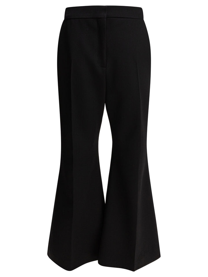 Givenchy Flared Trousers - Black | 9de4e211530a72f6529cf4b98f8858ae30eef63e