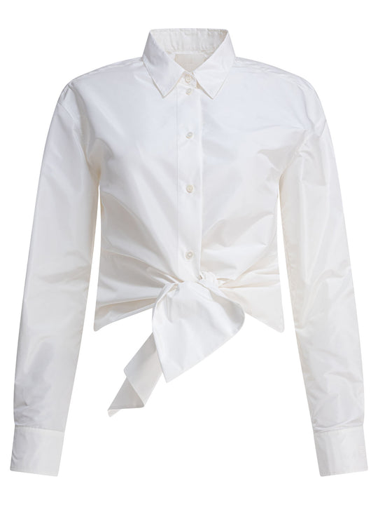 Shirt With Bow Shirts White
