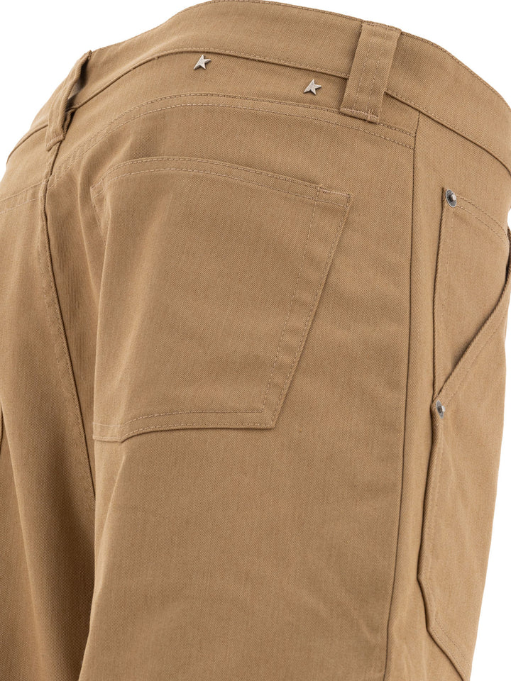 Golden Goose Cargo Trousers - Beige | 747de54f207c648afffc8105fbc4cc9d8f8af6bc