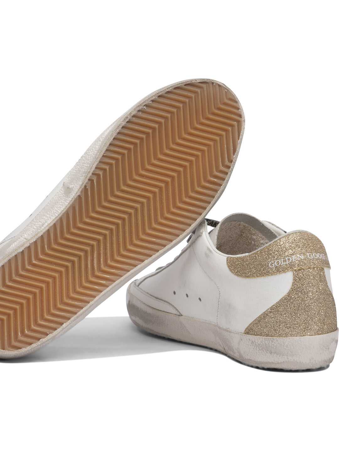 Golden Goose Super-Star Sneakers & Slip-On - White | 1f5f6d08ffcad612e9d736b31f84ed3635e33129