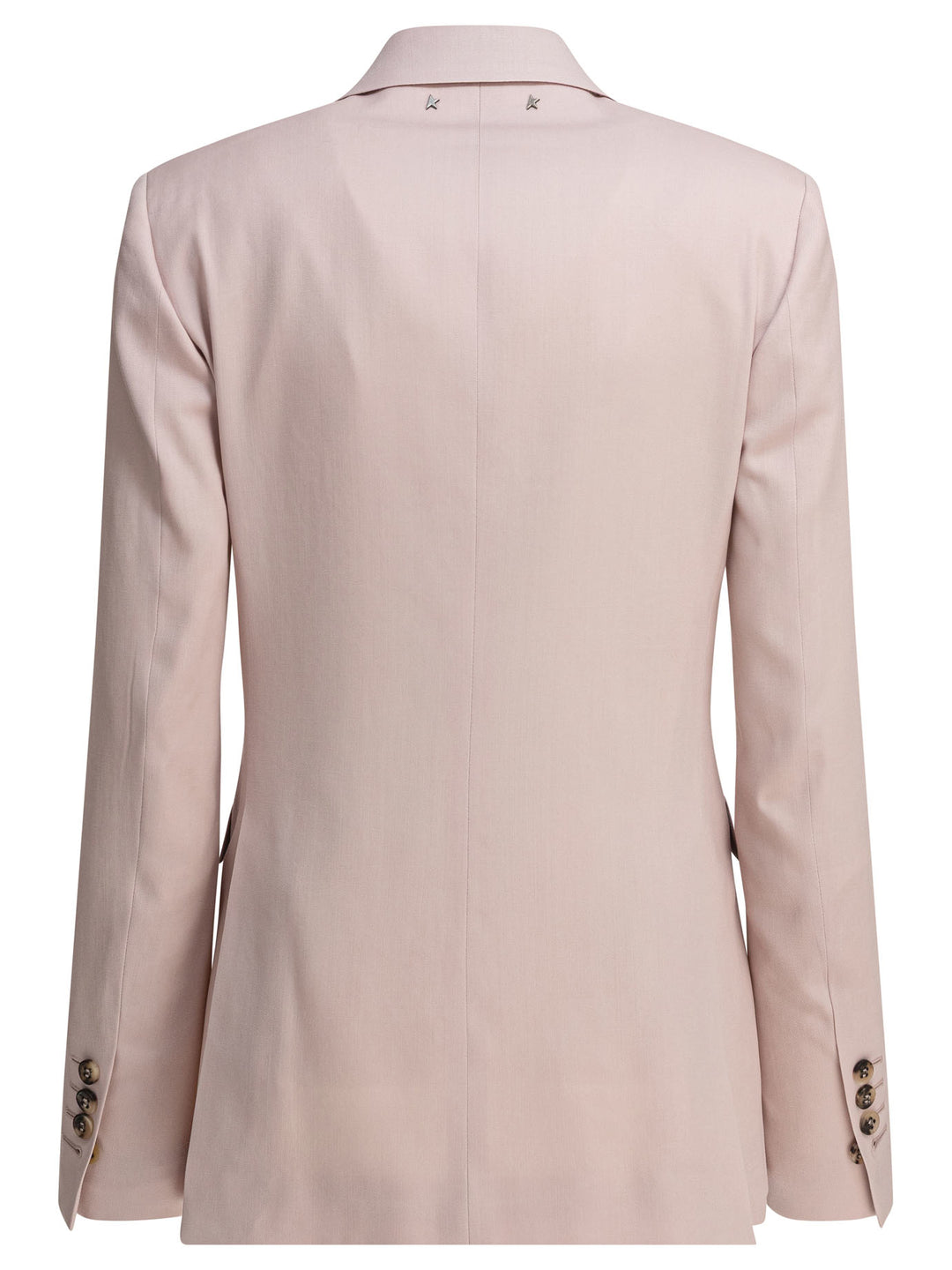 Golden Goose Double-Breasted Blazer Jackets and Coats - Pink | 39ec398fae15b64fea9a5c550a06b7f8054ecb09