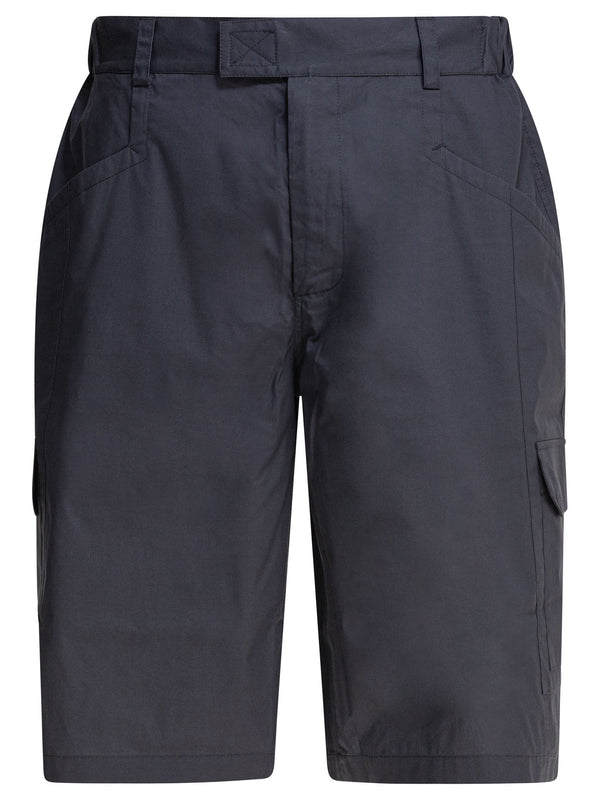 Poplin Cargo Shorts Grey