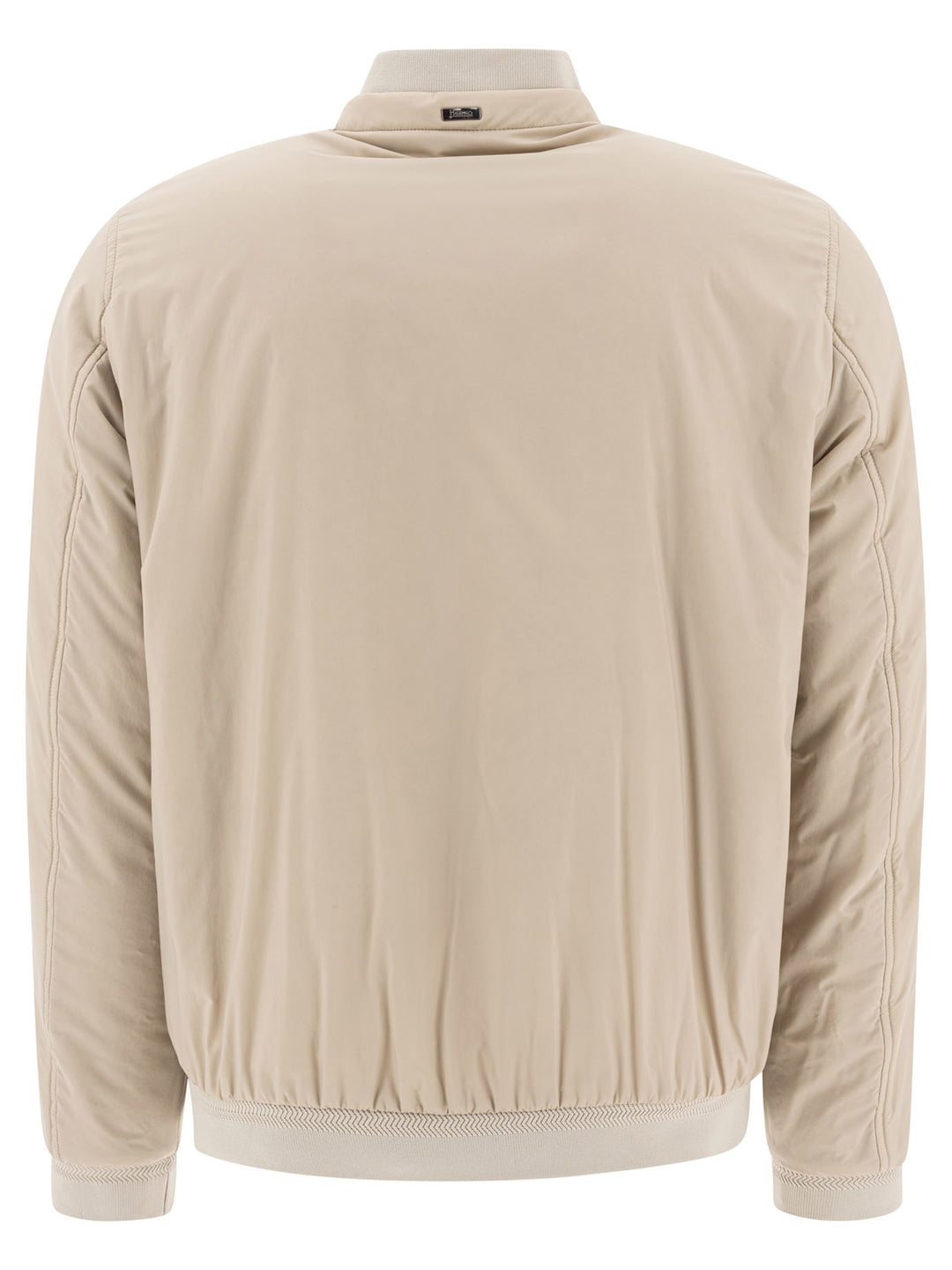 Herno Ecoage Bomber Jacket Jackets and Coats - Beige | 784c9a5b707322b9e7945d71805929ce602552c5