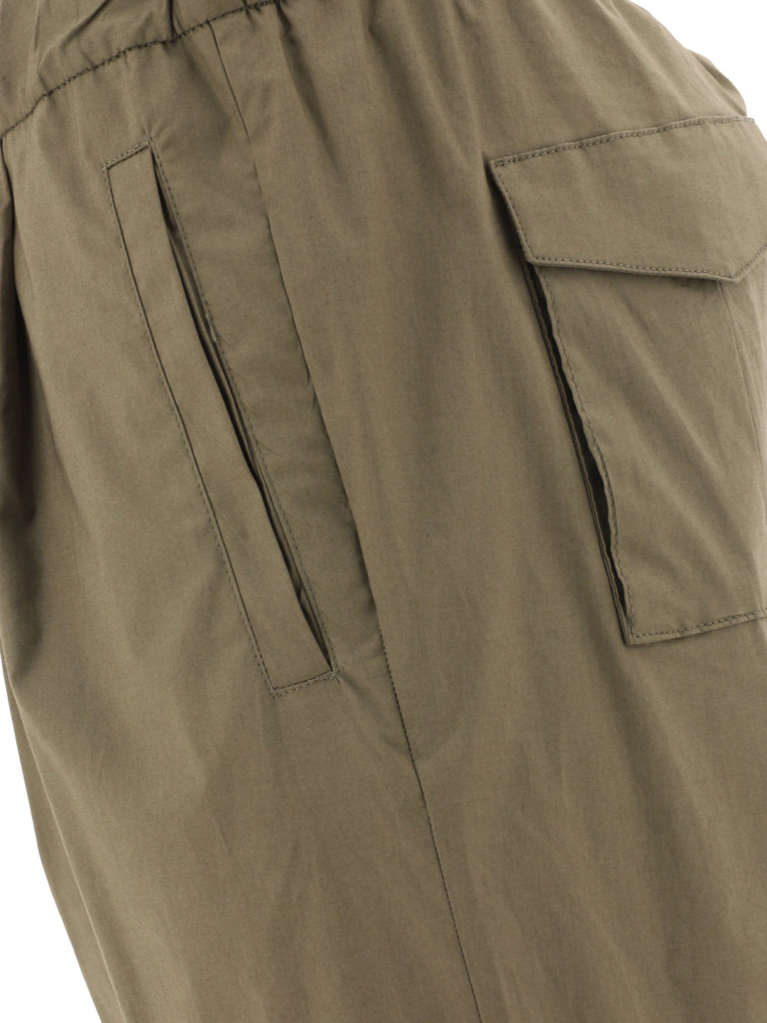 Herno Cotton Stretch Pants Trousers - Green | 175df0645dd9ffd370922028203a83d16e2bf4d6