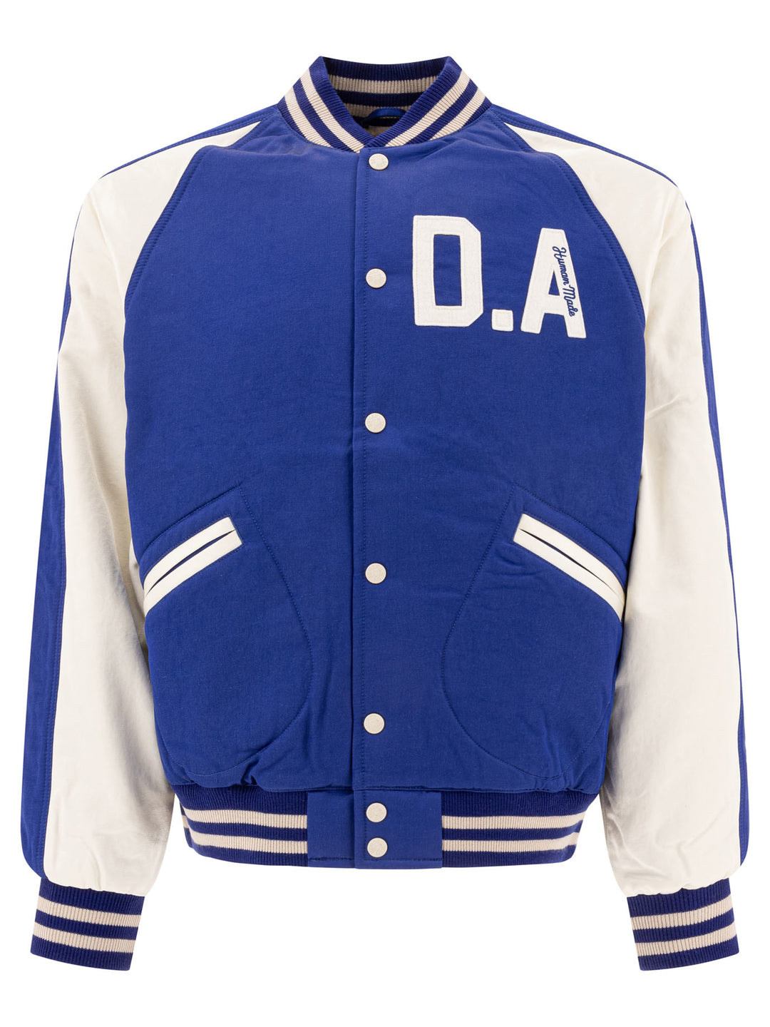 Human Made Vintage Style Bomber Jacket Jackets and Coats - Blue | 23f3d127b57e74a39f65ea59b6f0dc7b36eefe98