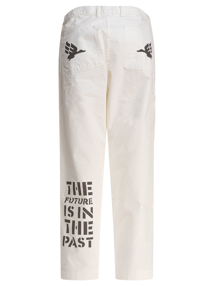 Human Made Sailor Trousers - White | ebeec7957143cf58ae85b64af7e5ed3b8c93fab3