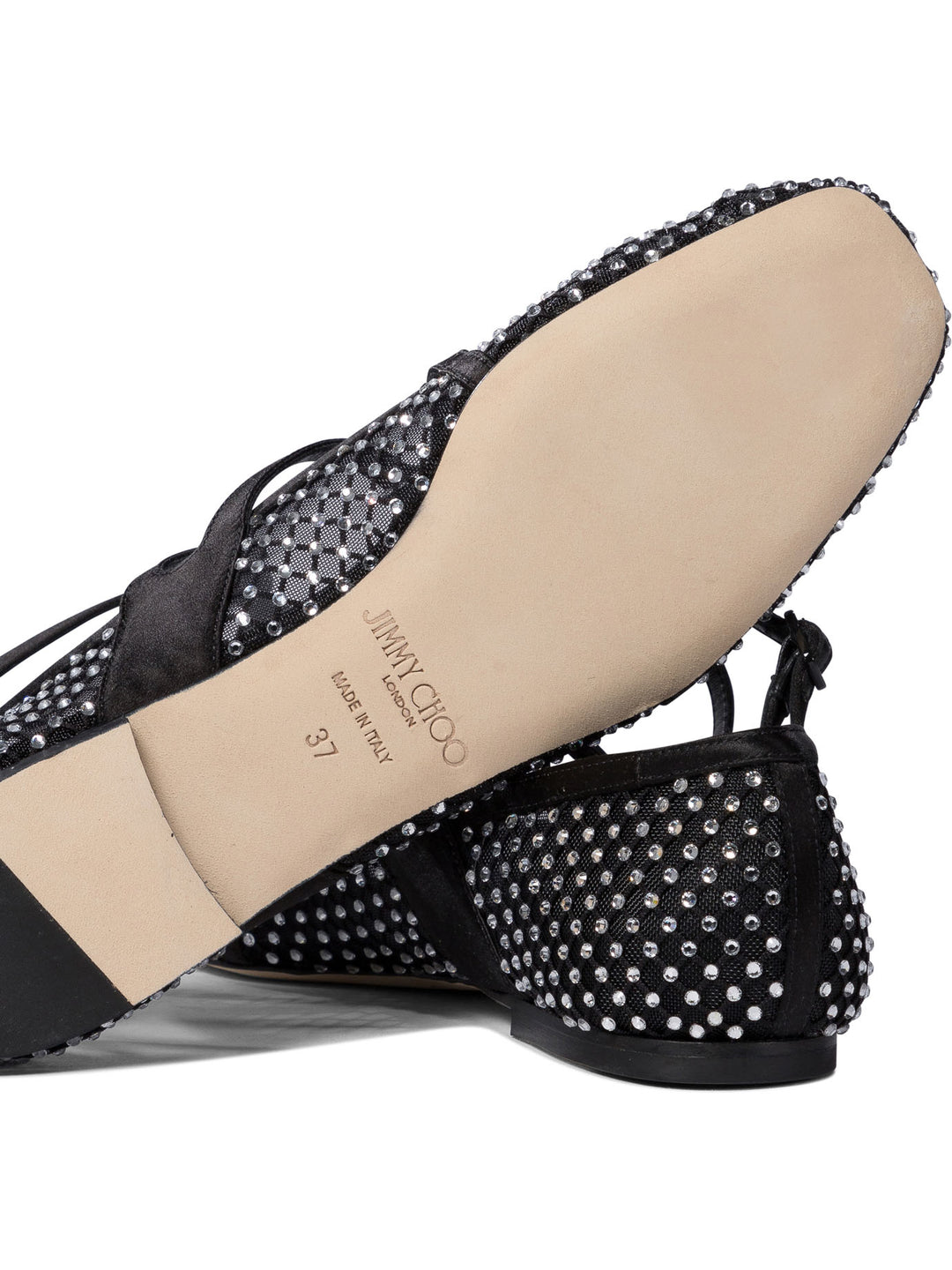 Jimmy Choo Astoria Ballerinas - Black | 42d56755b2cfeff1f9eae9700bbb05cd97a3e1db