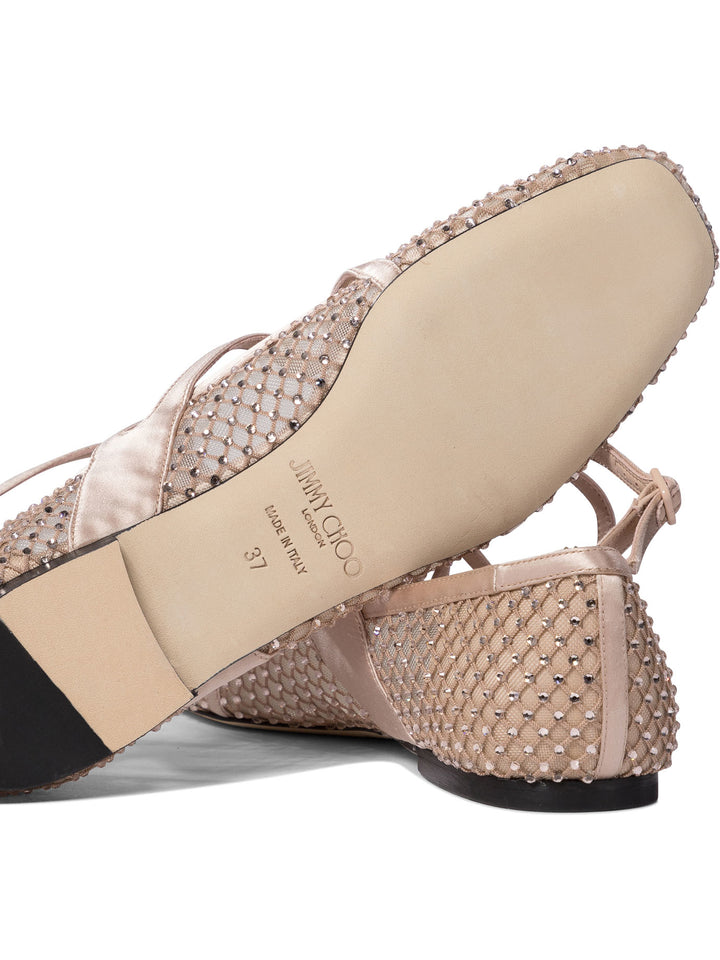 Jimmy Choo Astoria Ballerinas - Pink | 0d3e54d0e90b1b727b0e91aff47af80ad906b816