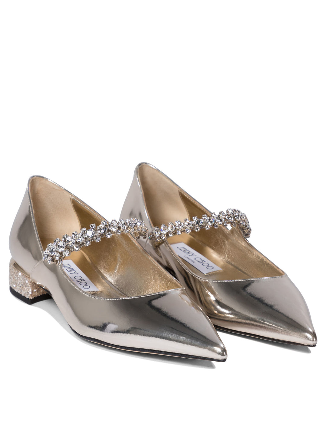 Jimmy Choo Bing 25 Mm Heeled shoes - Gold | 5a587fc860df71651fd59227280a8c827bbecdfc