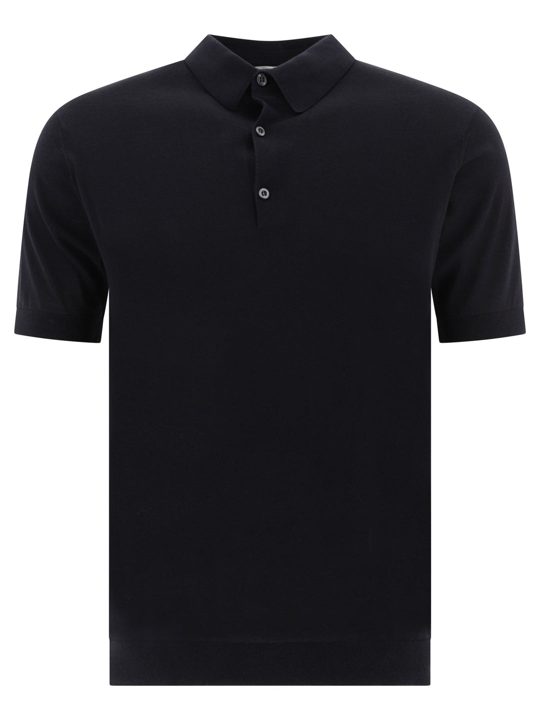 John Smedley Adrian Polo shirts - Black | 6629fcc79b3f49b37dcc1468860dd1b22404f571